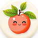 cute peach that can be used as a click button.jpg