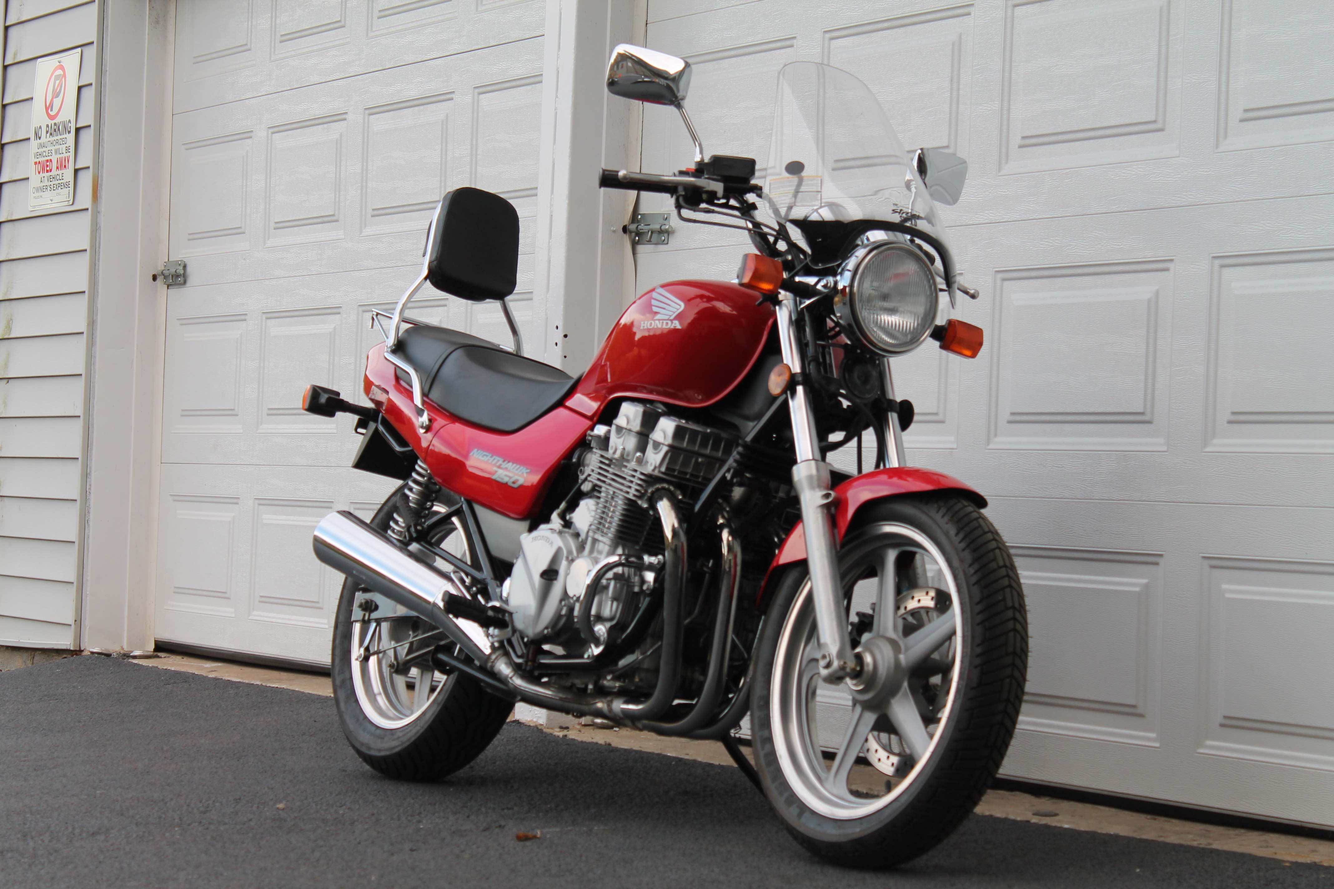 1995 Honda Nighthawk 750 blackmarketbikez