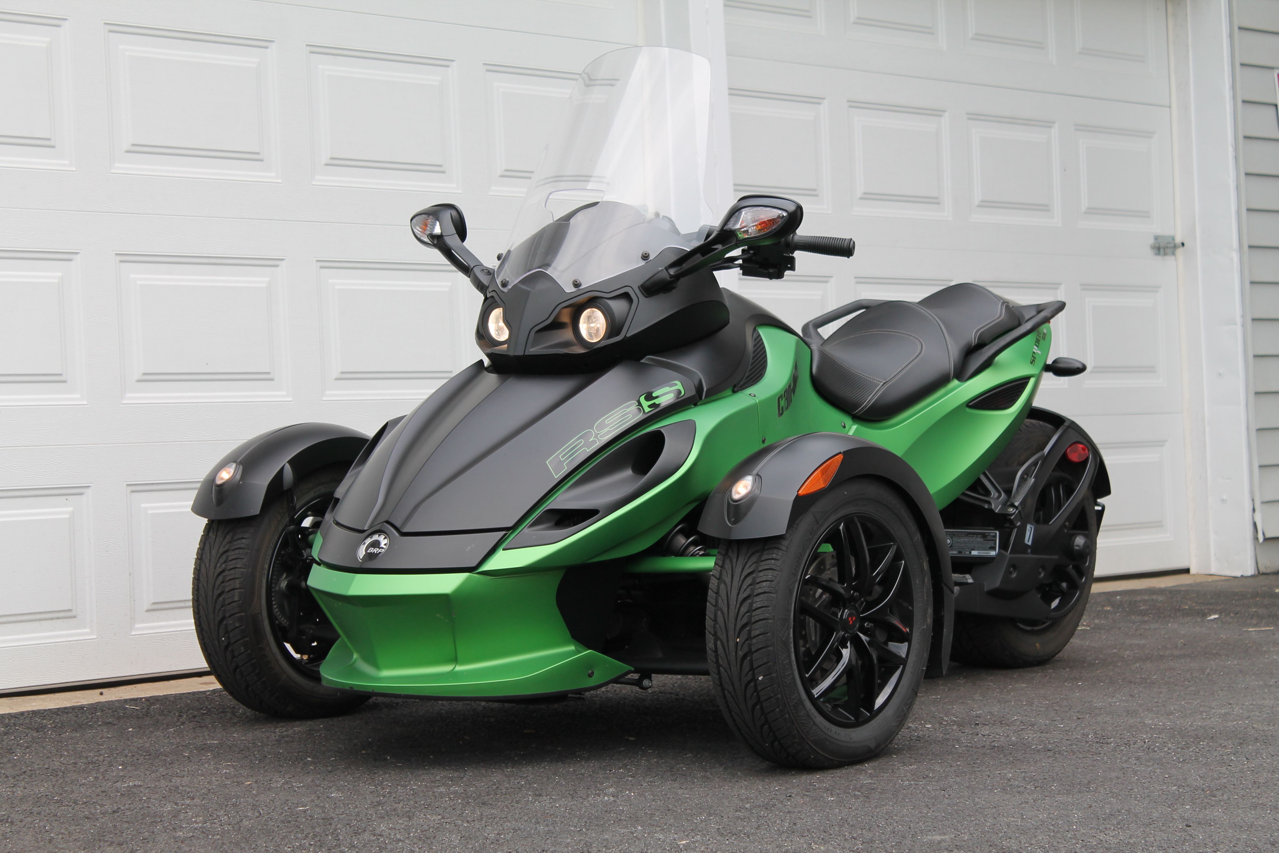 can am spyder rs 2012
