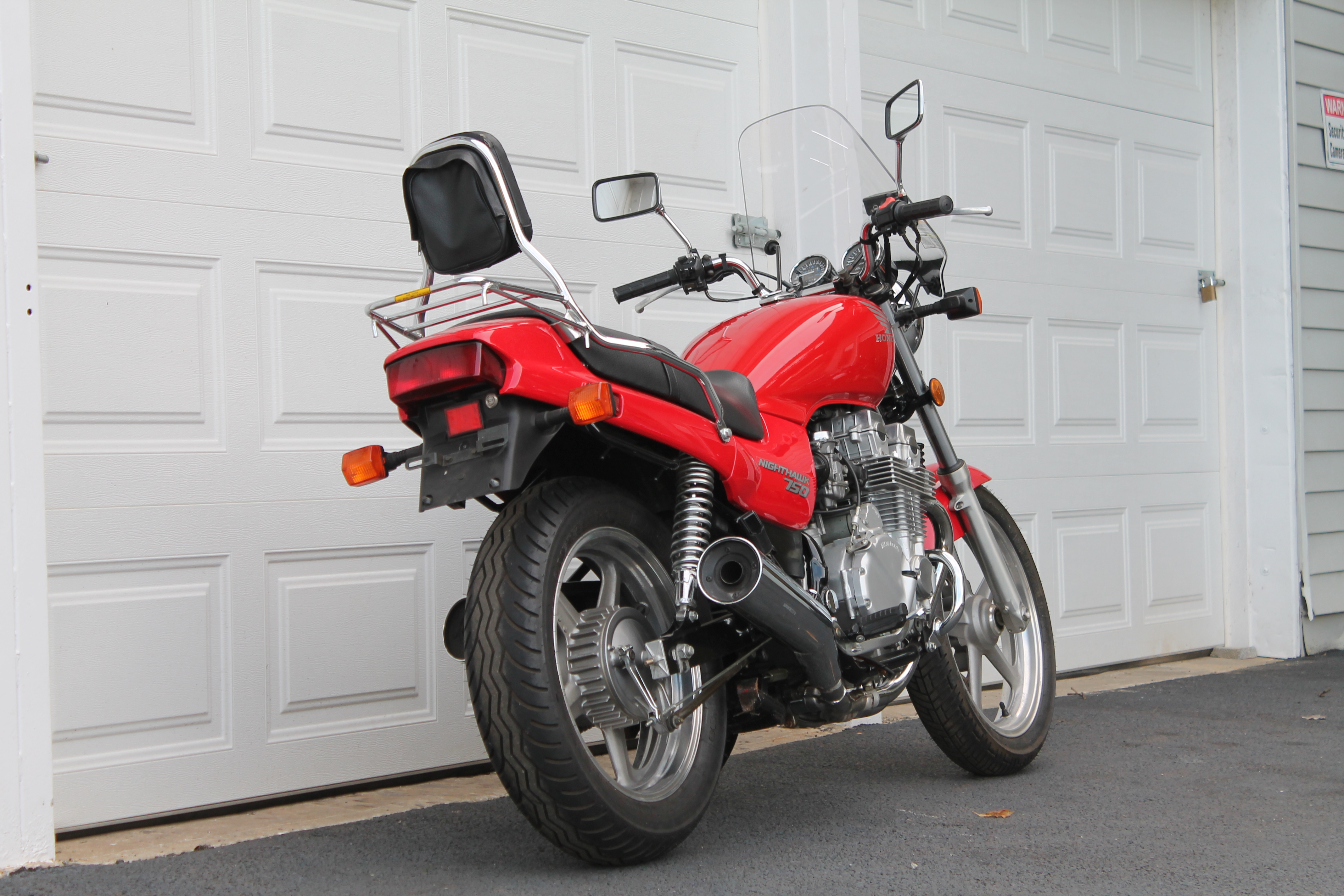 1995 Honda Nighthawk 750 blackmarketbikez