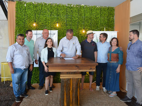 Prefeito Rossato anuncia obras de pavimentação asfáltica em Sertão