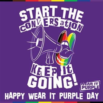 Wear It Purple Day 2021. LGBTQ+ Panelist.