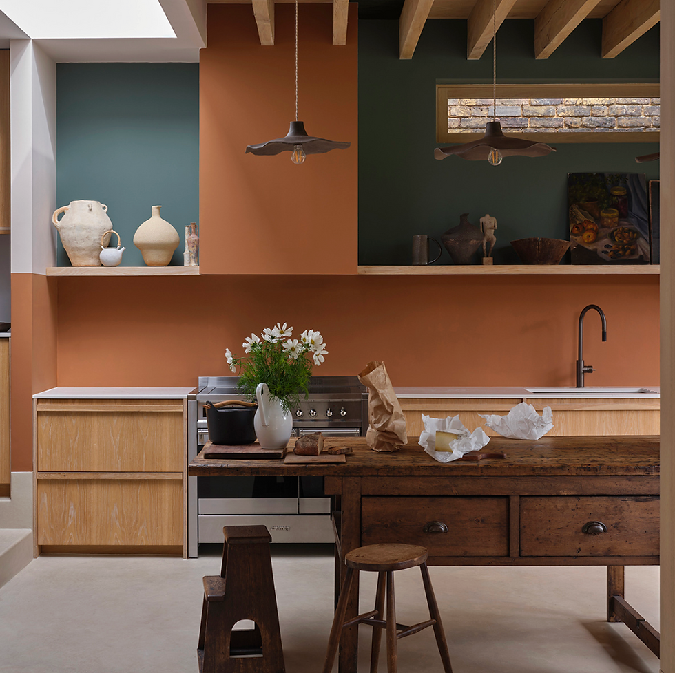 Farrow & Ball | Scallop 311; Douter 318; Marmelo 316