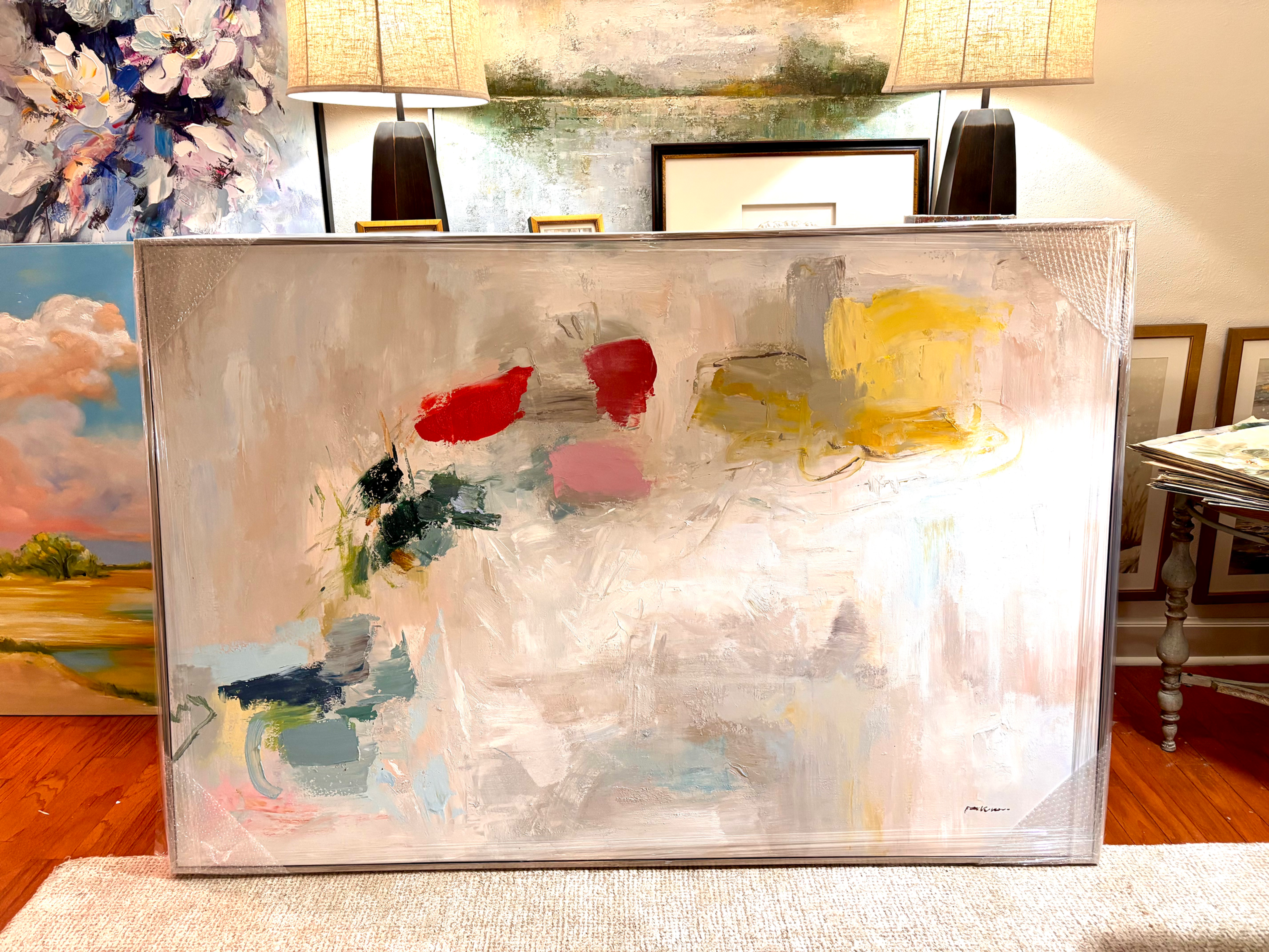 Large Abstract Oil Painting