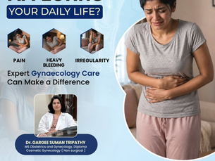 A woman experiencing premenstrual syndrome (PMS) symptoms such as mood changes, fatigue, bloating, and abdominal discomfort, highlighting the importance of consulting the Best Lady Gynecologist in Bhubaneswar for proper evaluation and personalized menstrual health care.