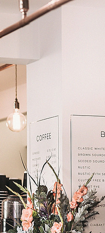 Interior of Cafe