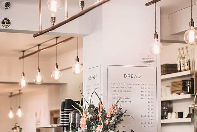 Interior of Cafe
