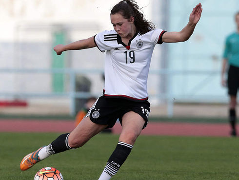 Artilheira, Gianna Rackow marca e Alemanha vence
