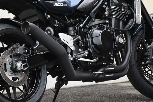 Z900RS Neoショートマフラー／UPタイプ ブラックライン