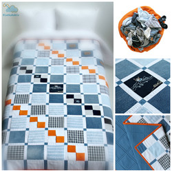 handmade memory quilt