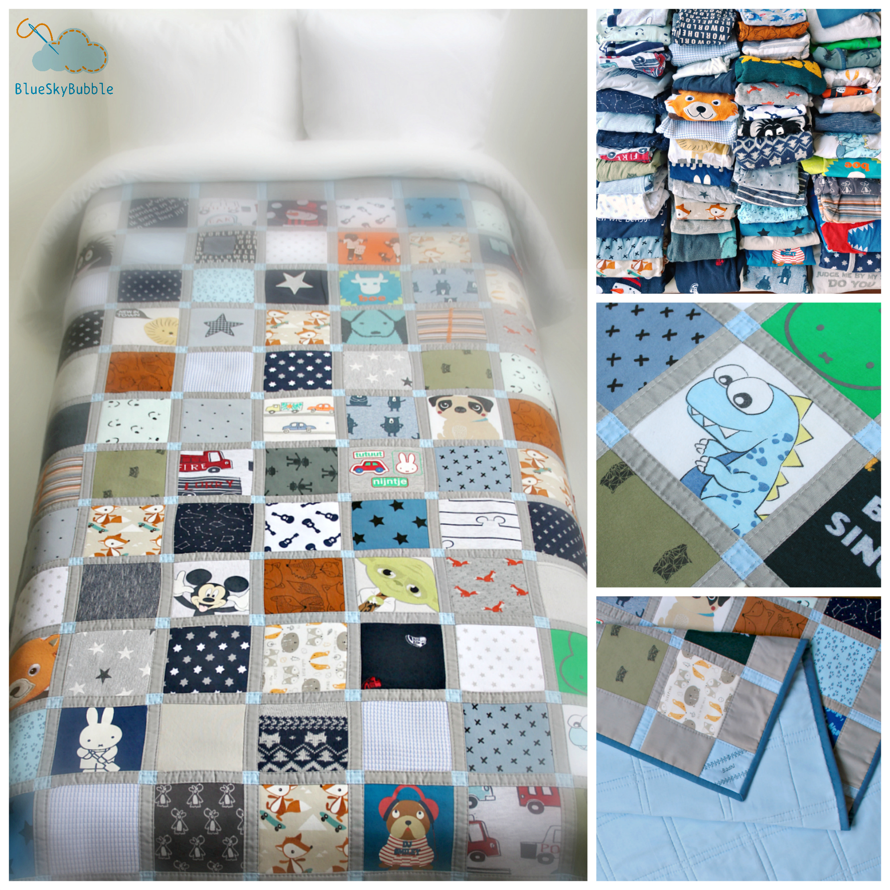 8 blue sky bubble atelier upcycled memor