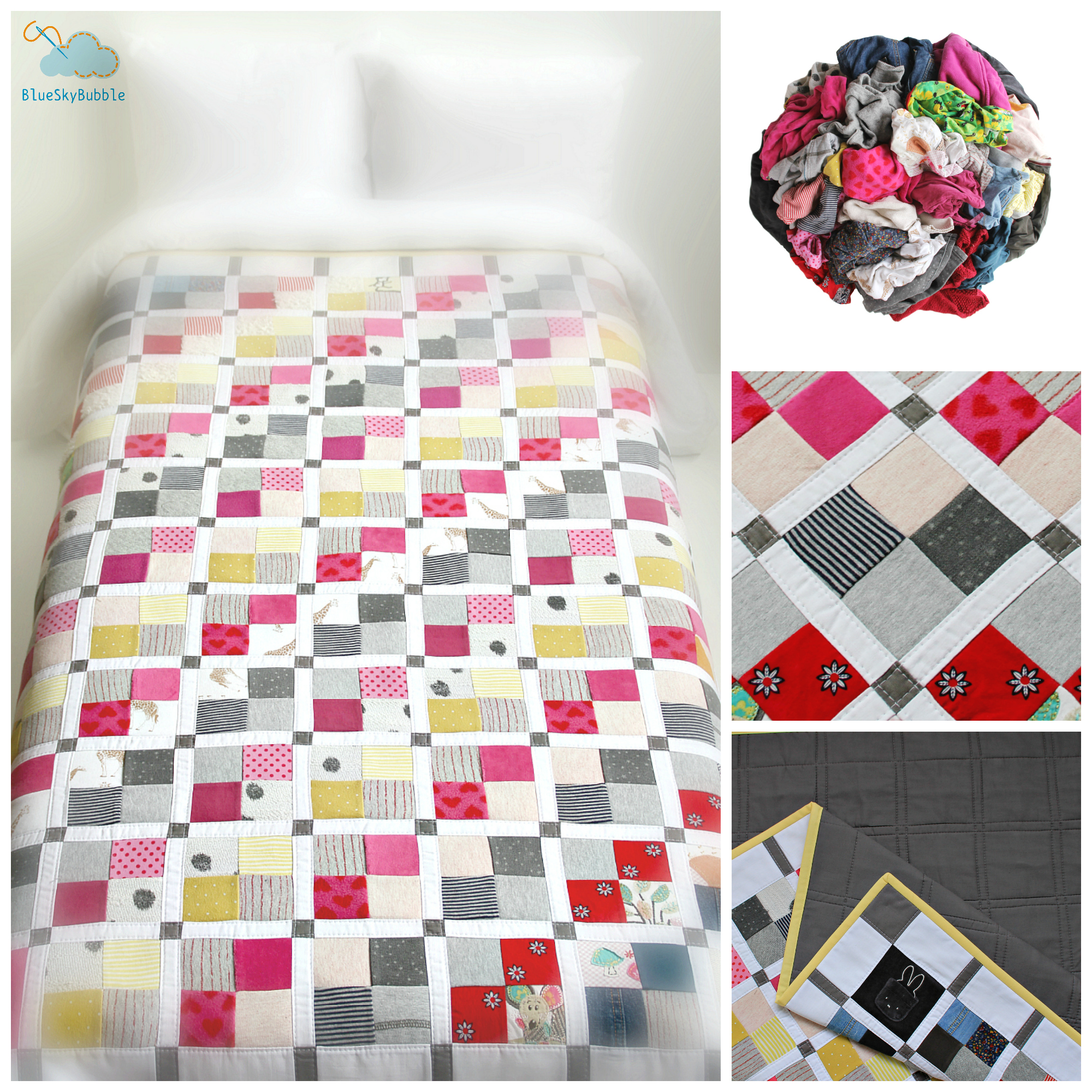 handmade memory quilt