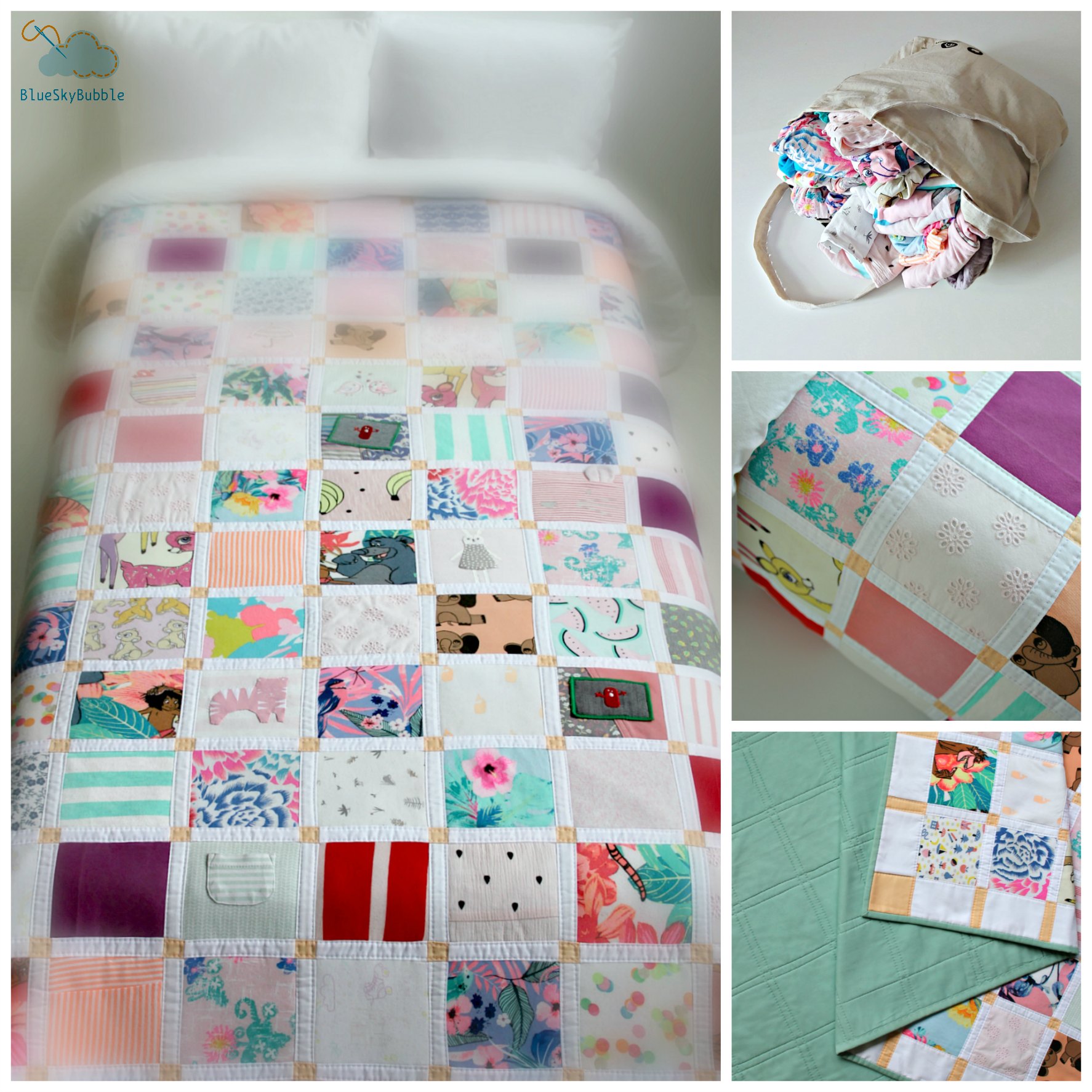 8 blue sky bubble atelier upcycled memor