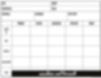 example of weekly overview for small groups