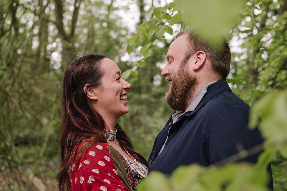 Engagement photography on Green Drive, Lytham