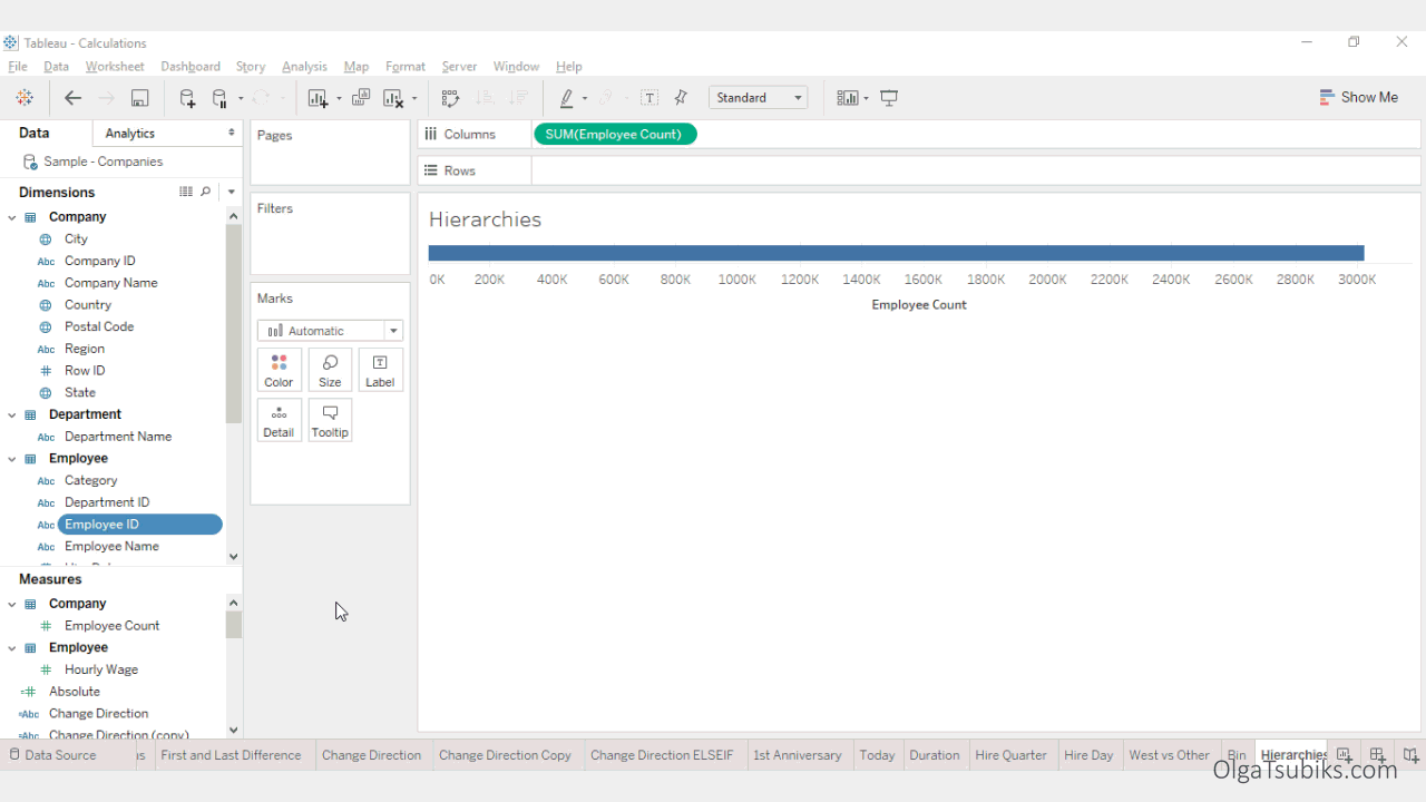 If THEN ELSEIF in Tableau