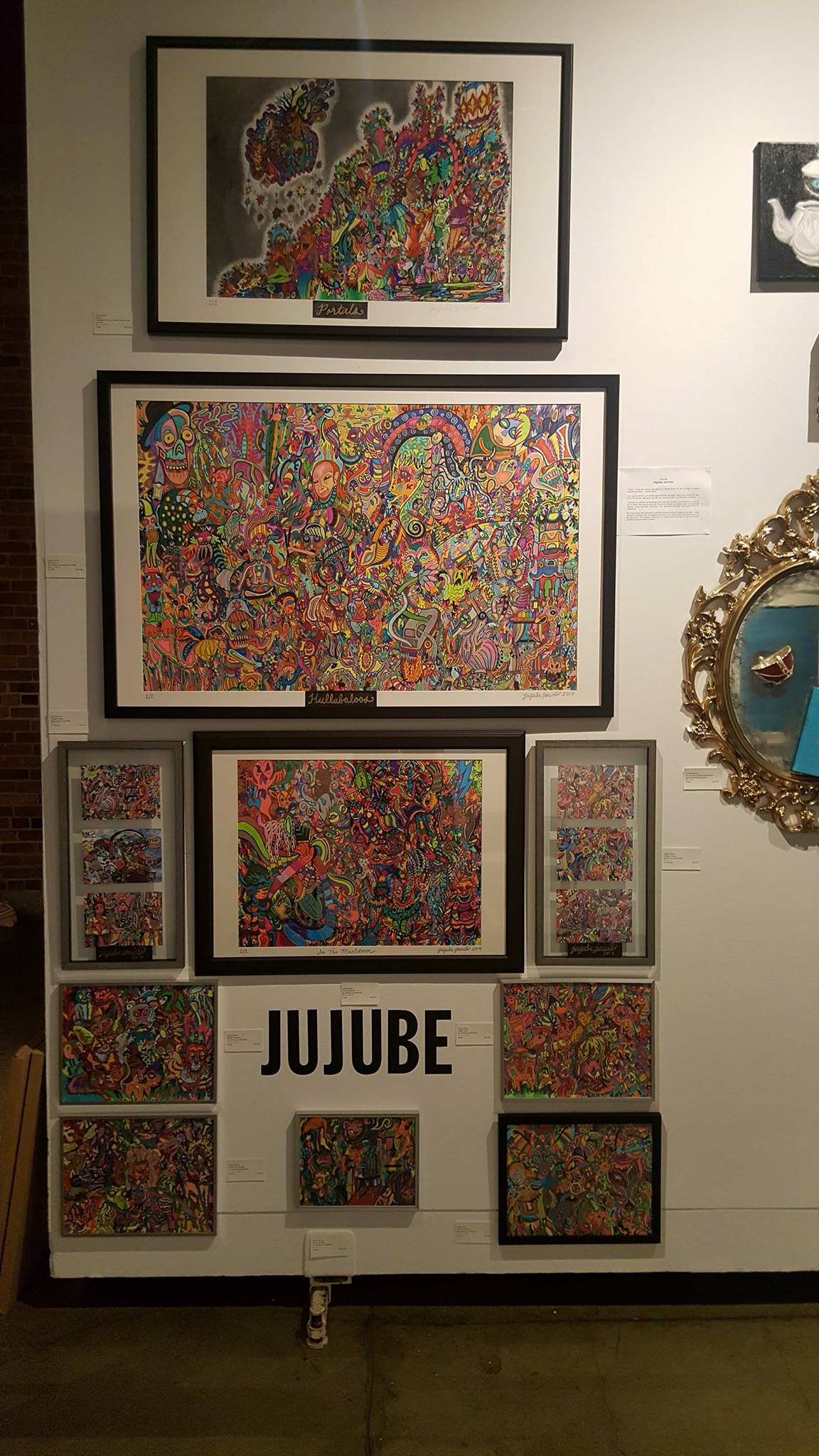 My Art Display at VOAF - Yaletown