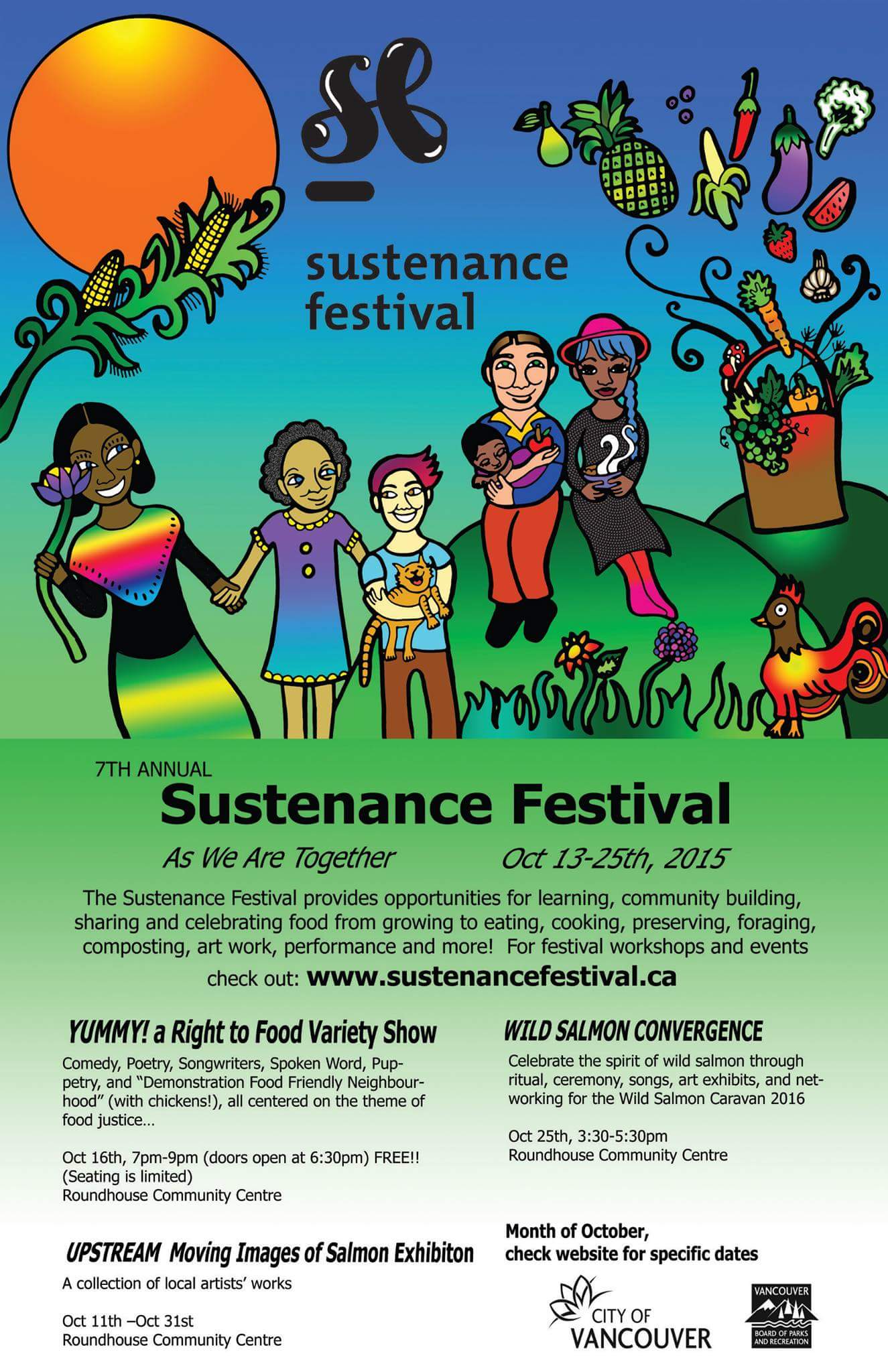 Sustenance Festival Poster - Jujube