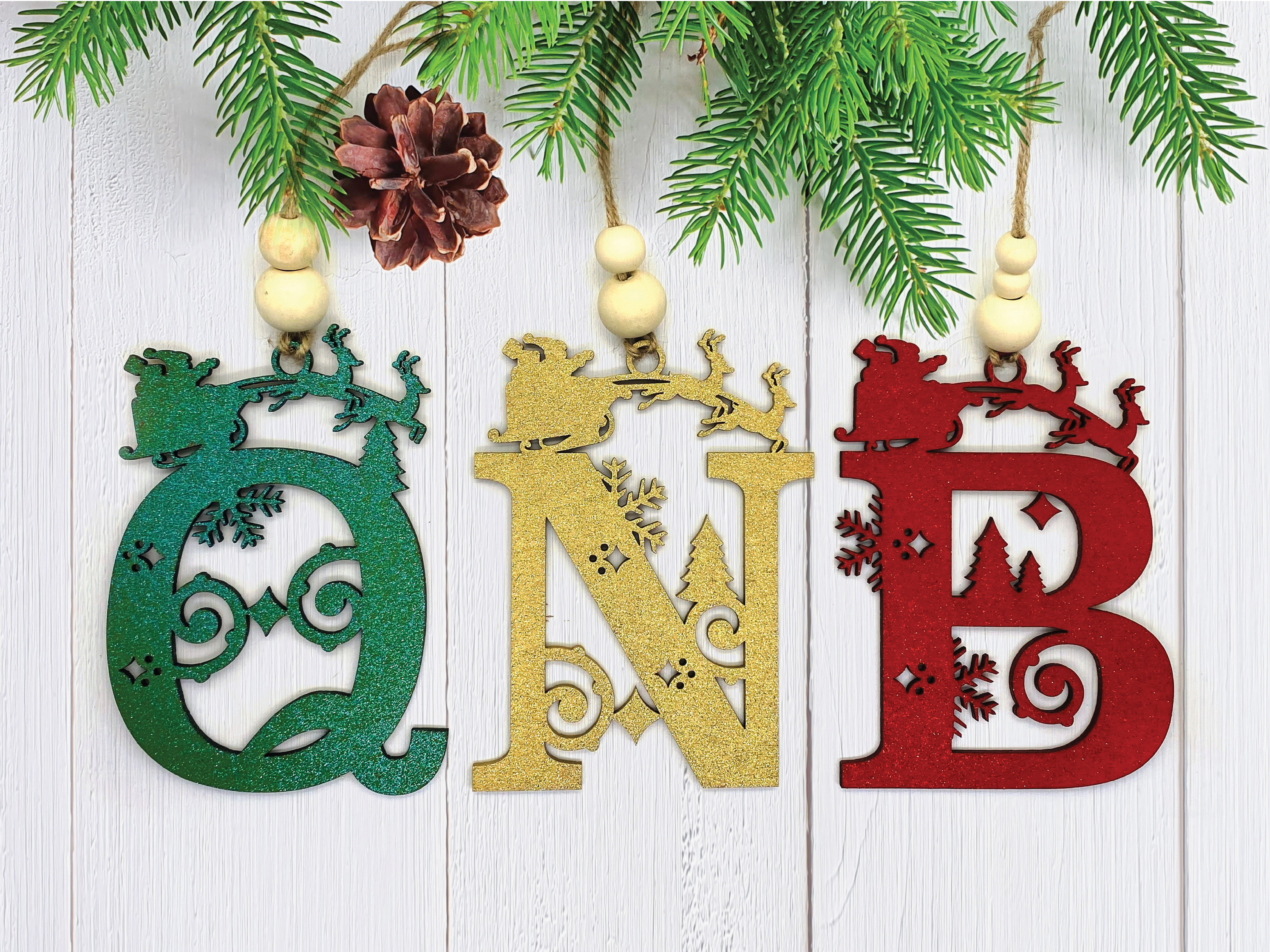 Christmas Ornament Letter