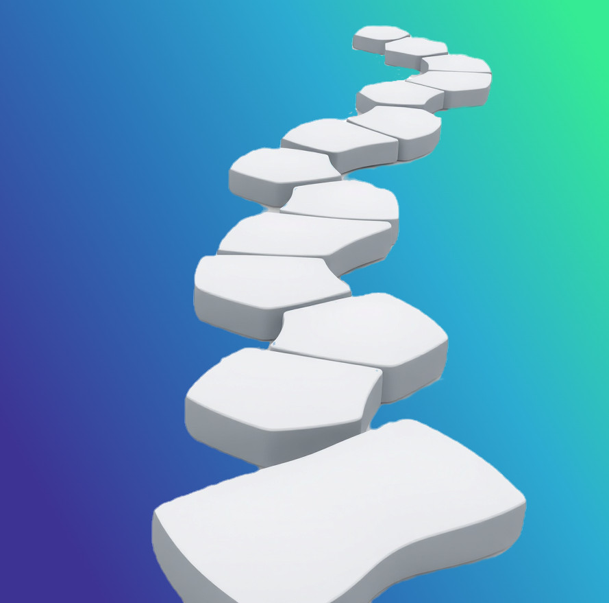 make a winding path of gray stepping stones in a minimal, modern, and professional aesthetic.jpg
