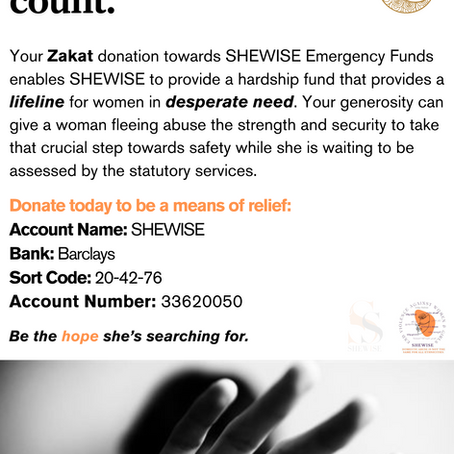 Make Your Last 10 Nights of Ramadan Count: Support a Survivor in Need