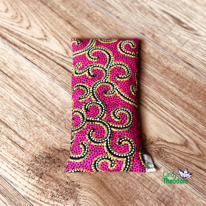 Thumbnail: Amethyst Crystal Healing Eye Pillows (Ziggy pink)