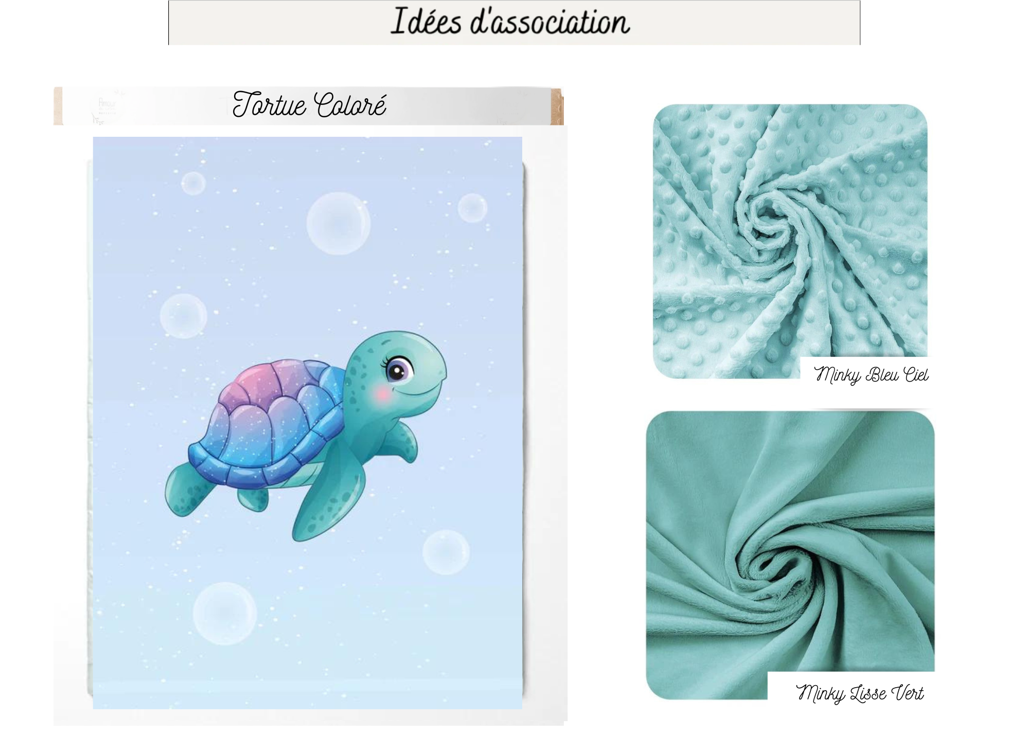 Plaid ou Couverture Tortue Coloré