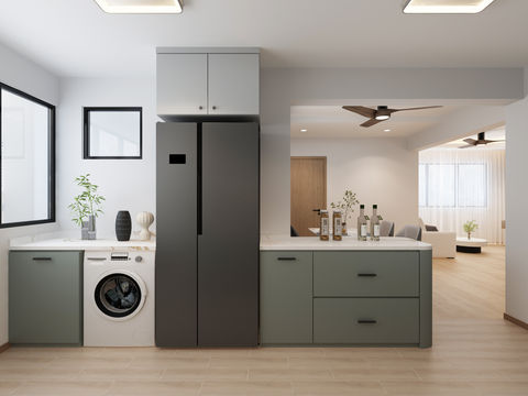 Fridge & Laundry Niche