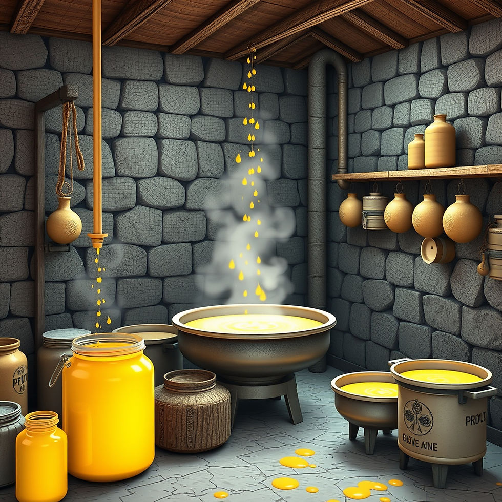 factory in rural india where ghee being processed.jpg