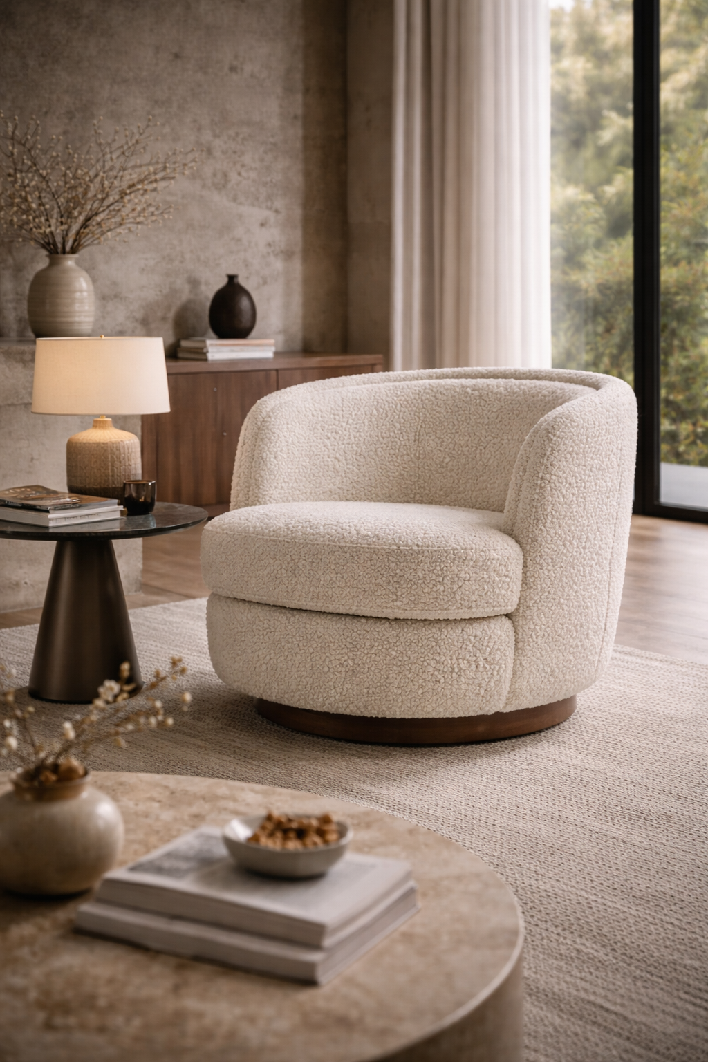 CLOUDA Swivel Chair | 雲朵旋轉椅
