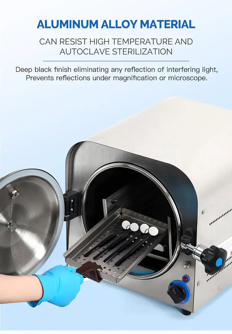 Thumbnail: Dental Ultra Clear Mouth Mirror Sterilizable 12-30mm with measurement