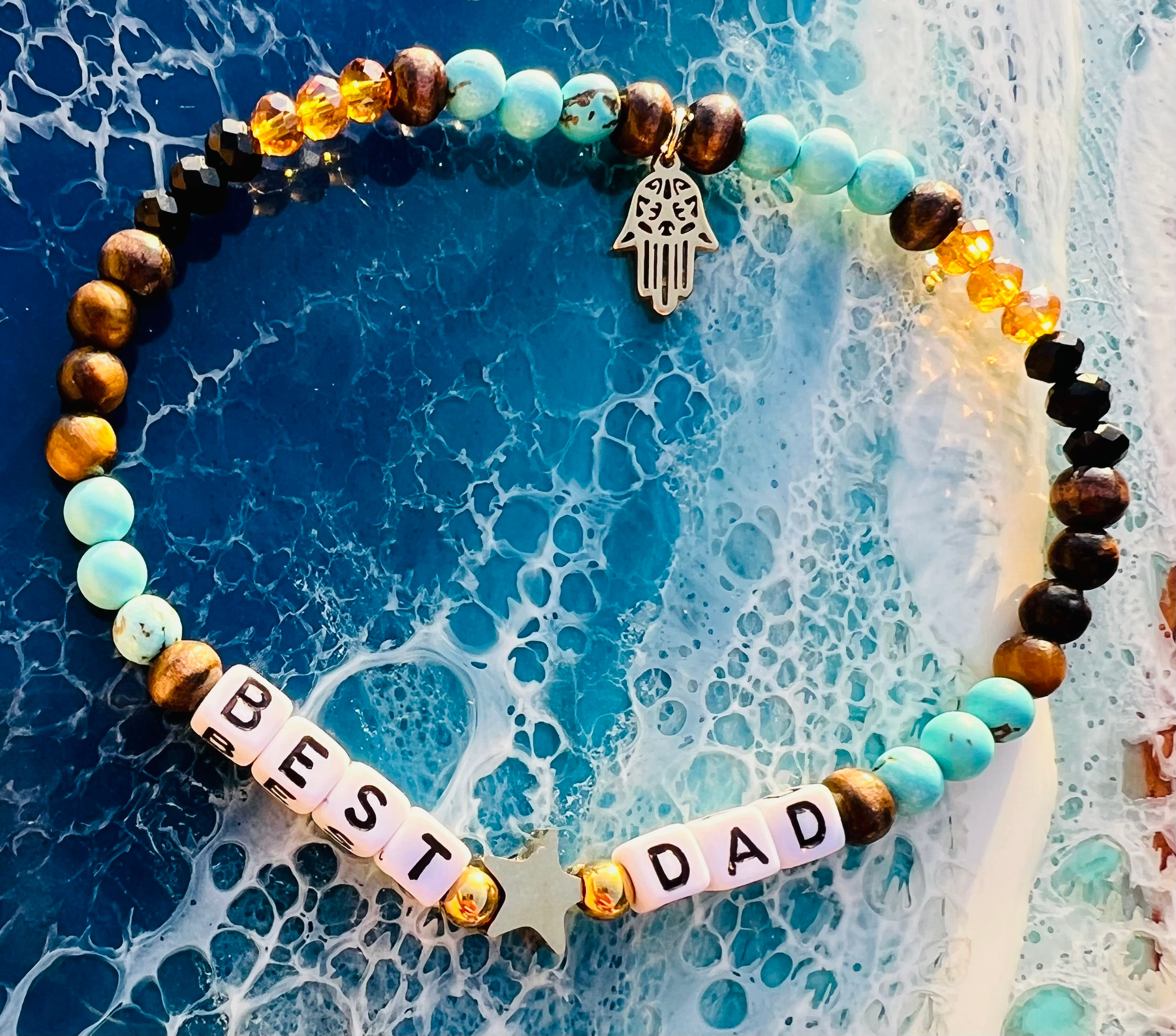 Best Dad Bracelet