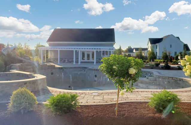 Framing Construction - Pool House