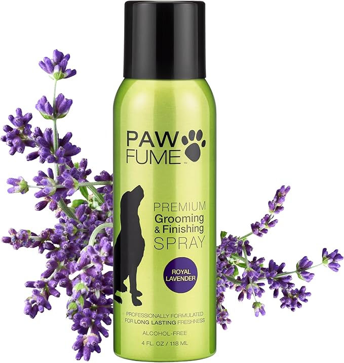 Pawfume premium grooming spray dog spray deodorizer perfume for dogs (Royal Lavendar)