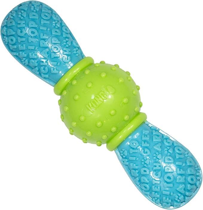 Kong Core Strength Bow Ties Bone Dog Dental Chew Toy