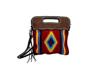 Saddle blanket purse