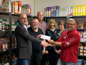 GPMC & NMC Donate $25,000 to the Food Bank