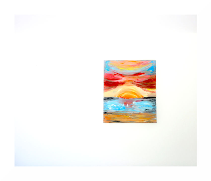 Clap de Fin, Détachement, Reinhart Paints, Jeanine Reinhart, Oeuvre d'Art, Peinture, Acrylique sur Toile, Peinture Abstraite, Paysagisme Abstrait, Peinture Intuitive, 
