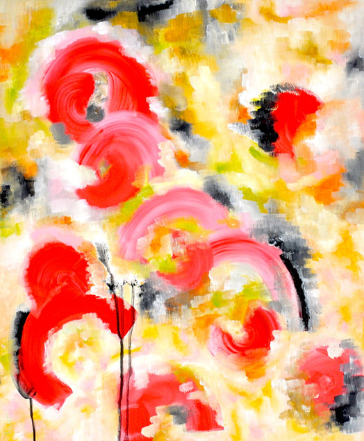 L'espoir, Espoir, Hope, Reinhart Paints, Jeanine Reinhart, Oeuvre d'Art, Peinture, Acrylique sur Toile, Peinture Abstraite, Peinture Intuitive,