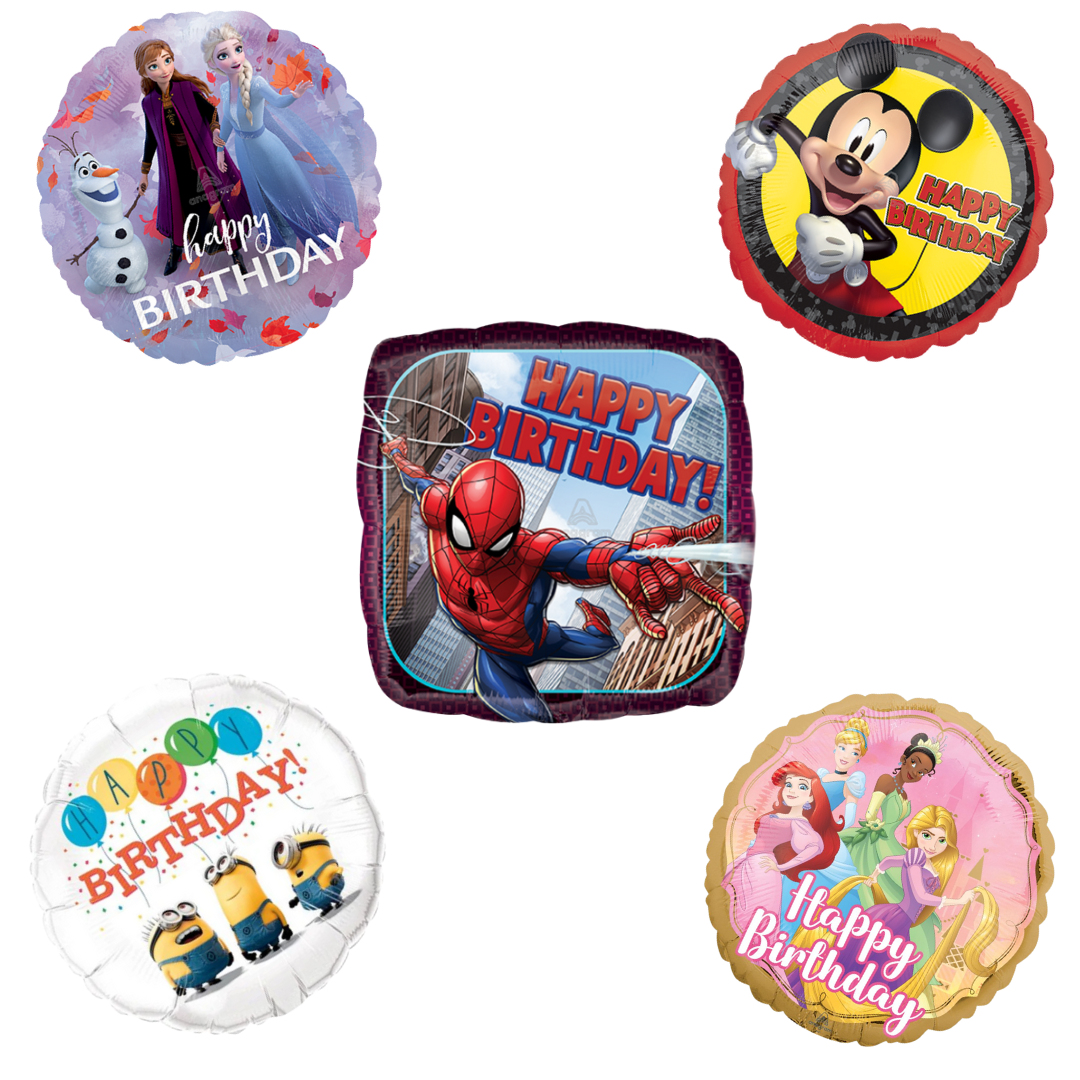 Kids' Character Birthday Balloon 18inch