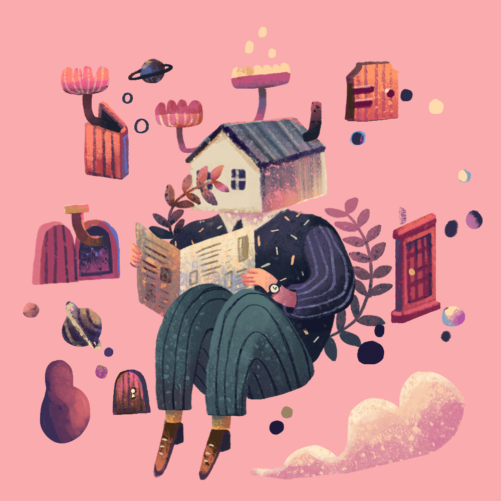 Cover for the Peephole Magazine