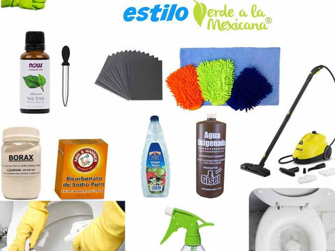 Cómo lavar el baño sin quÃmicos tóxicos