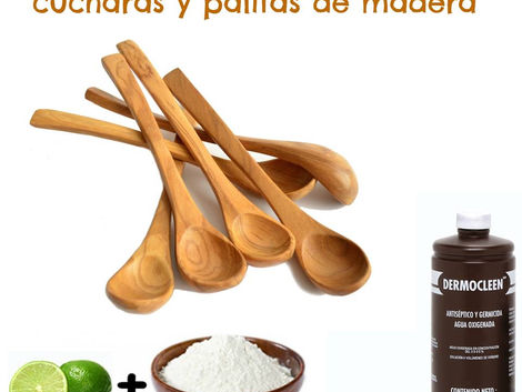 Cómo lavar las palitas de madera