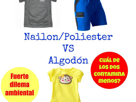Naylon o algodón ¿cuál contamina menos?