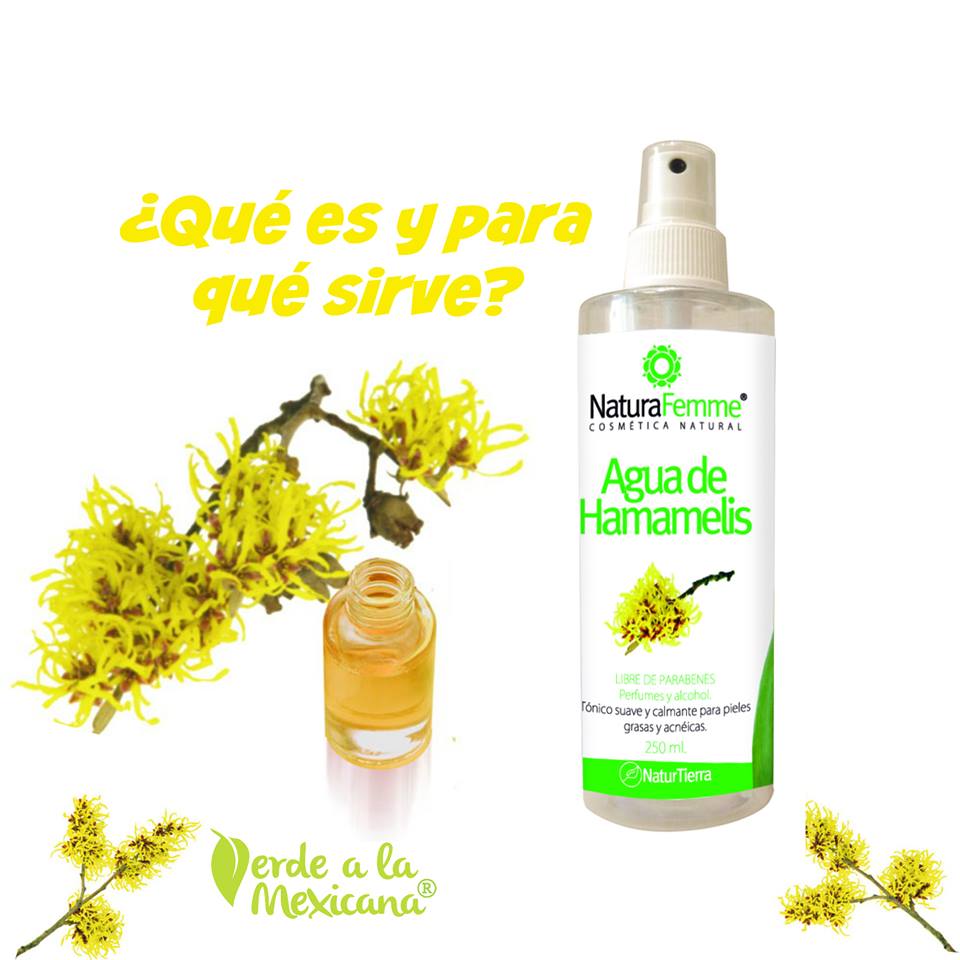 que es y para que sirve el agua de hamamelis