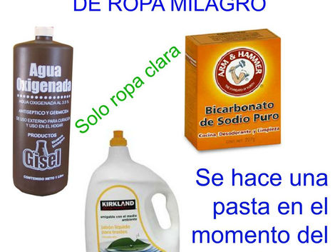 Desmanchador de ropa milagro