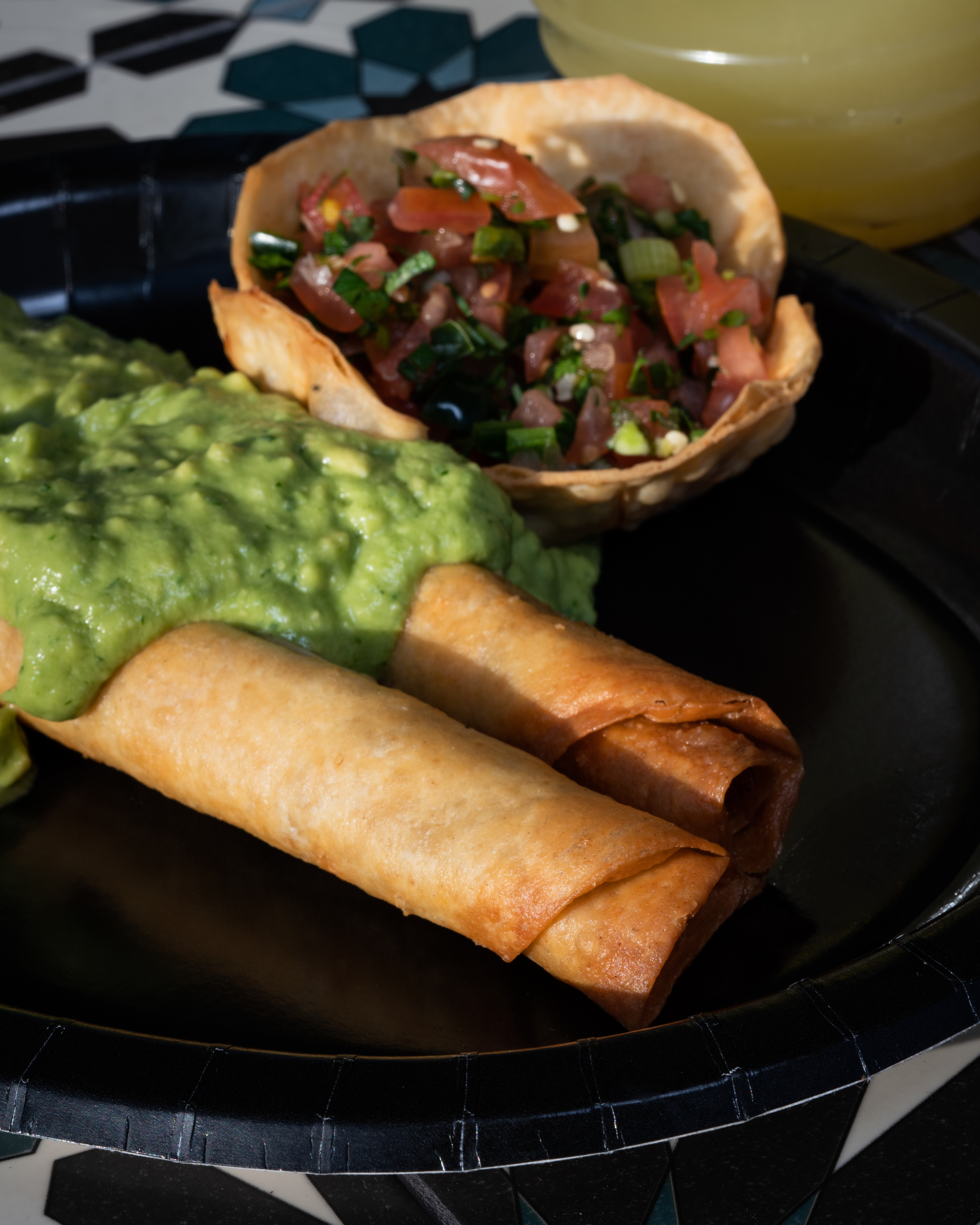 Arranged Food and Objects