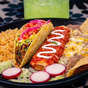 #4 (1x) HARD TACO (1x) ENCHILADA