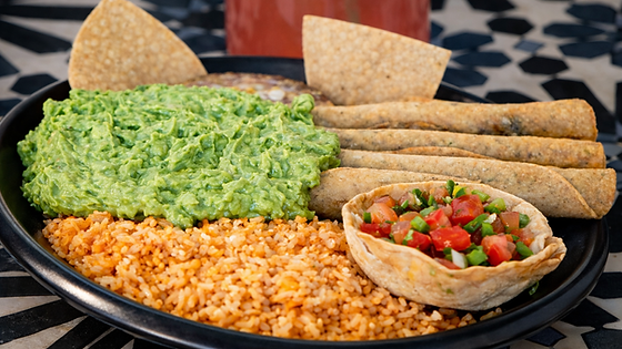 #6 (3x) TAQUITOS W/ GUACAMOLE