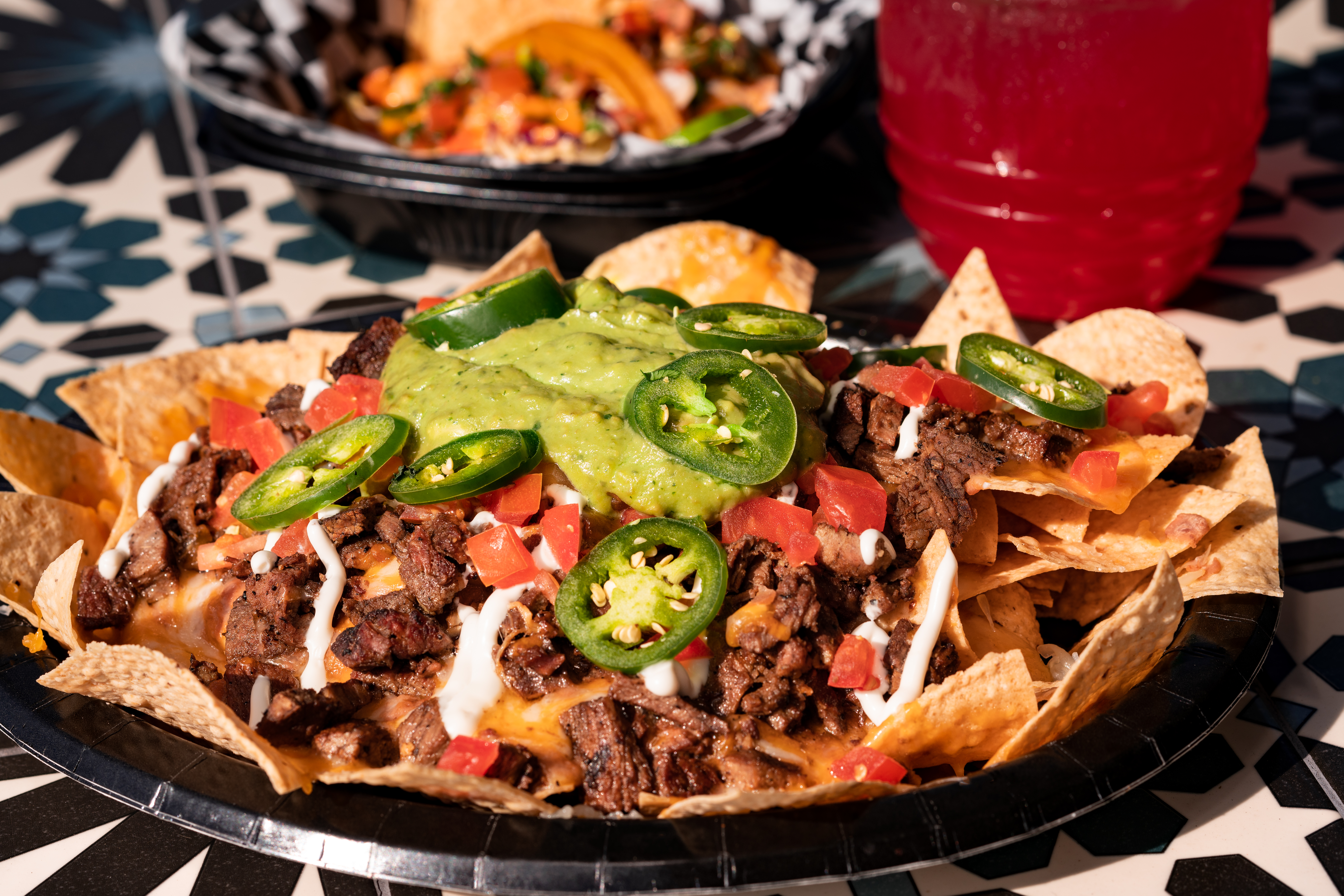 Arranged Food and Objects